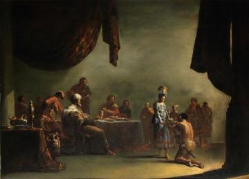 Salome Receives The Head Of John The Baptist Artwork by Leonaert Bramer