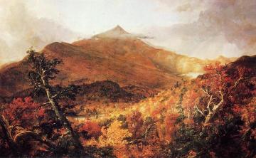 Schroon Mountain, Adirondacks, Essex County, New York, After A Storm Artwork by Thomas Cole