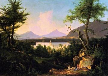 Winnipesaukee Artwork by Thomas Cole