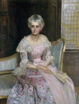 Mrs Griffiths Artwork by John Maler Collier