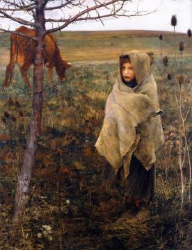 Pauvre Fauvette Artwork by Jules Bastien-Lepage