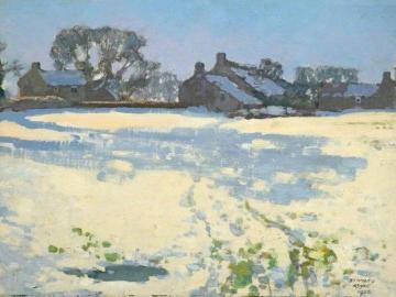 Bright Winter Morning Artwork by Stanley Royle
