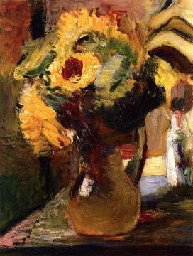 Bouquet of Sunflowers Artwork by Henri Matisse