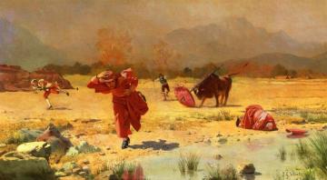 The Church in Danger Artwork by Jehan Georges Vibert