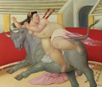 Rapto De Europa Artwork by Fernando Botero