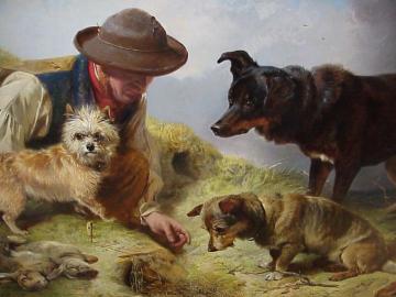 Waiting Patiently Artwork by Richard Ansdell