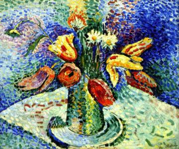 Parrot Tulips Artwork by Henri Matisse