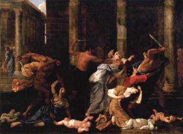 The Massacre of the Innocents Artwork by Nicolas Poussin