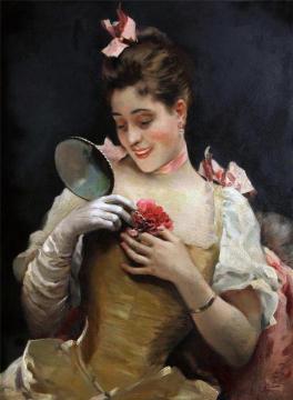 Portrait Of Aline Masson Artwork by Raimundo de Madrazo y Garreta