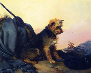 Waiting for Master Artwork by Richard Ansdell