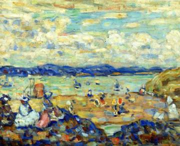 St. Malo Artwork by Maurice Prendergast