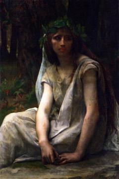 The Druidess Artwork by Alexandre Cabanel