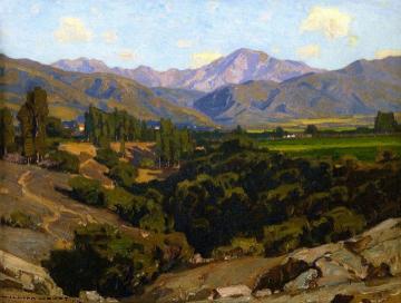 Mt. San Antonio Artwork by William Wendt