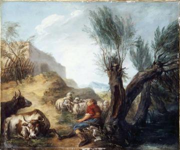 Pastoral Artwork by Francois Boucher