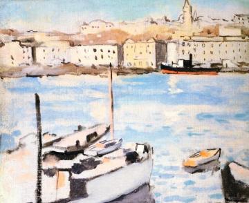 Marseille, the Old Harbor Artwork by Albert Marquet
