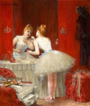 La Loge de la Ballerine Artwork by Leon Francois Comerre