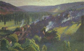 Labastide du Vert en Lot Artwork by Henri Martin