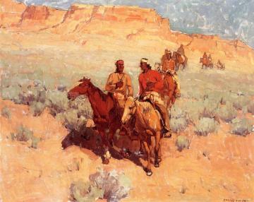 Navahos Artwork by Edgar Alwyn Payne
