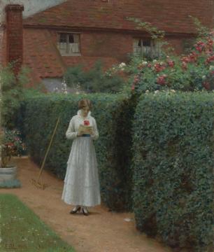 The Ticket Artwork by Edmund Blair Leighton