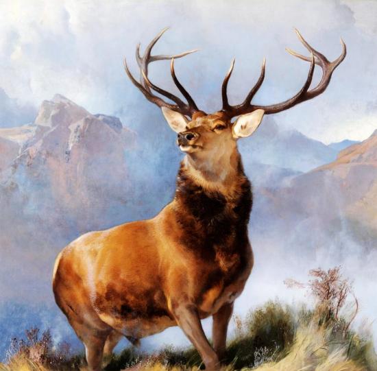 The Monarch Of The Glen, 1851 Artwork by Edwin Henry Landseer