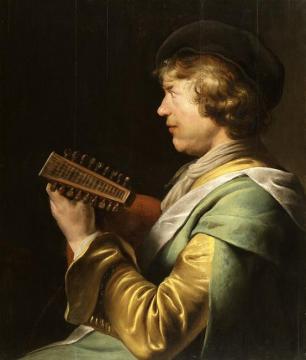 The Lute Player Artwork by Jan Lievens