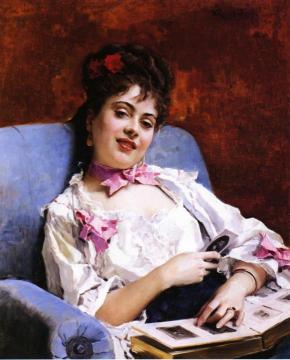 Fond Memories Artwork by Raimundo de Madrazo y Garreta