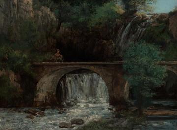 The Great Bridge Artwork by Gustave Courbet