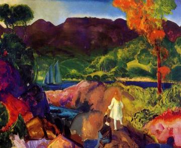Romance of Autumn Artwork by George Wesley Bellows