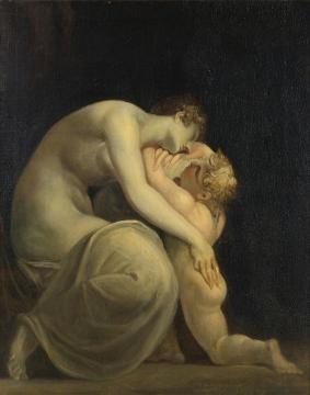 Tekemessa and Eurysakes Artwork by Henry Fuseli