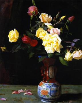Roses Artwork by George Cochran Lambdin