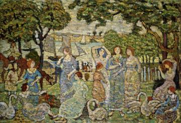 The Swans Artwork by Maurice Prendergast