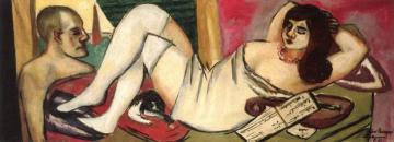 Siesta Artwork by Max Beckmann