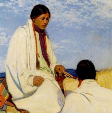 The Encounter Artwork by E. Martin Hennings