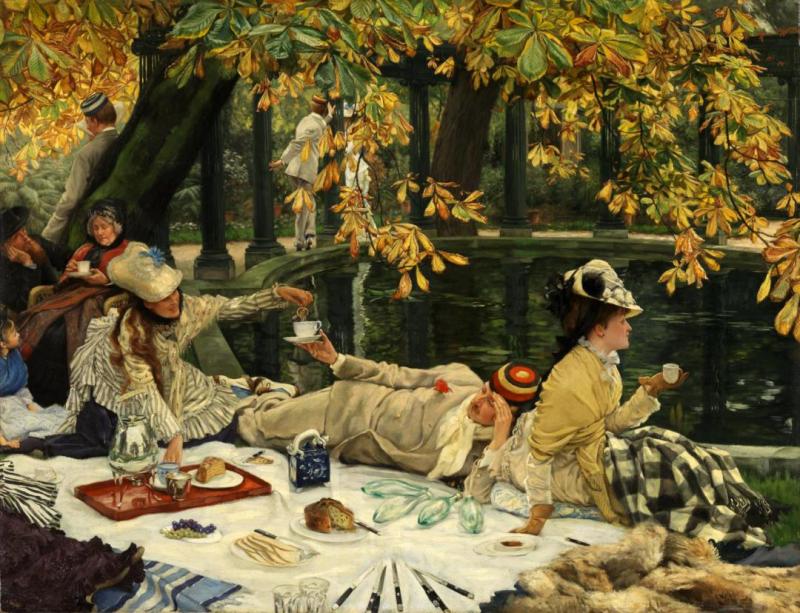 Holyday, 1876 Artwork by James Tissot