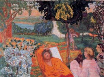 La Sieste Artwork by Pierre Bonnard