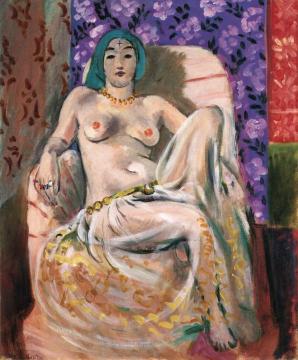 Seated Odalisque Artwork by Henri Matisse