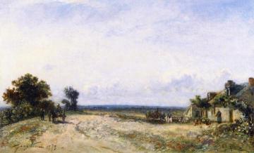 Nivernaise Countryside Artwork by Johan Berthold Jongkind