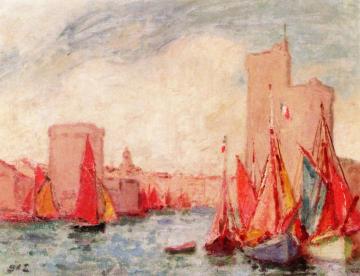 La Rochelle Artwork by Georges D'espagnat