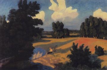 Before Sunset Artwork by Nikolai Krymov