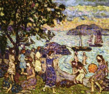 Crepuscule Artwork by Maurice Prendergast
