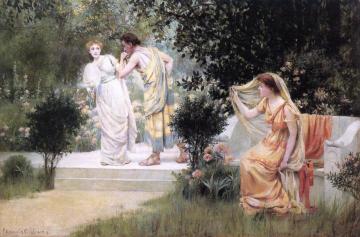 The Forbidden Kiss Artwork by Francis Coates Jones