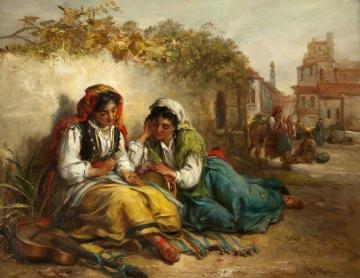 The Gypsies Artwork by Thomas Kent Pelham