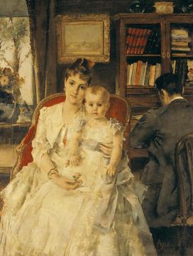 All Happiness Artwork by Alfred Stevens