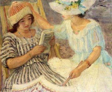 Marthe and Nono Artwork by Henri Lebasque