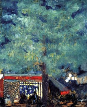 The Guinguette Artwork by Edouard Vuillard