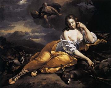 Callisto And Jupiter. Circa 1648-1650 Artwork by Nicolae Berchem