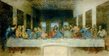 Last Supper Artwork by Leonardo da Vinci