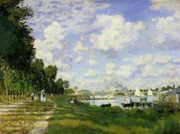 The Basin at Argenteuil Artwork by Claude Oscar Monet