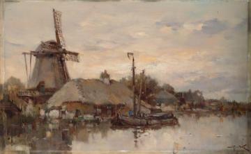 Mill on the Laan Artwork by Willem Koekkoek