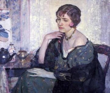 Afternoon Thoughts Artwork by Richard Edward Miller